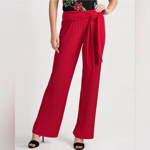 JOSEPH RIBKOFF LIPSTICK RED PANTS size 4